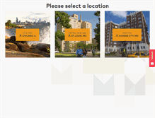 Tablet Screenshot of macapartments.com